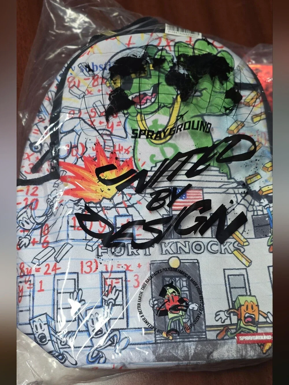 Sprayground Money Bear & Money Boys Bank Breaker Backpack